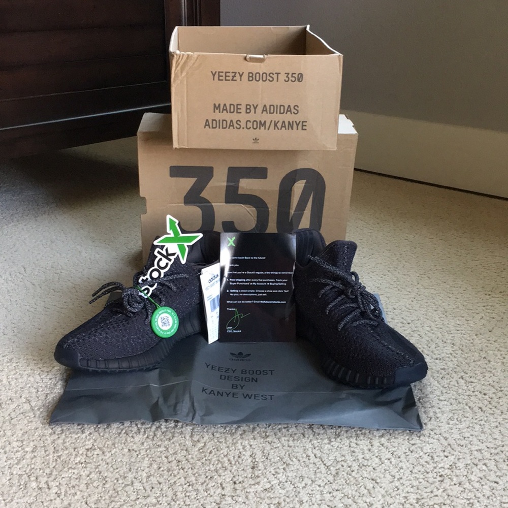 YEEZY BOOST 350 V2 "BLACK REFLECTIVE”